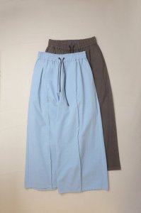 semohPlant Dyed Wide Croped Pants2color
