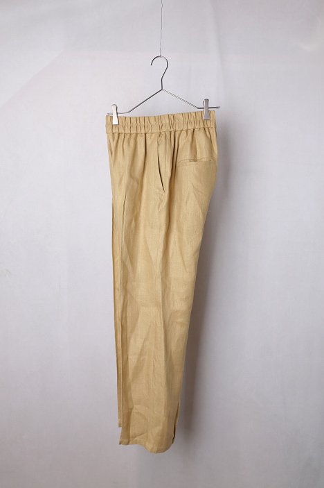 semoh｜Linen Pin Tuck Easy Trousers｜通販 - ソコノワ