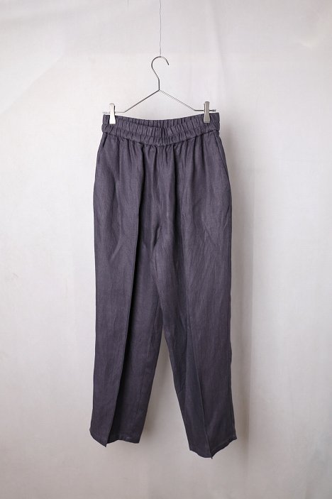 semoh｜Linen Pin Tuck Easy Trousers｜通販 - ソコノワ