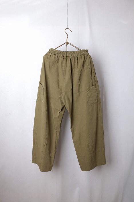 Vlas Blomme｜High Count Cotton Hemp カーゴパンツ｜通販