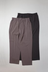 LAMONDSEMI WIDE TWILL EASY TROUSERS2color