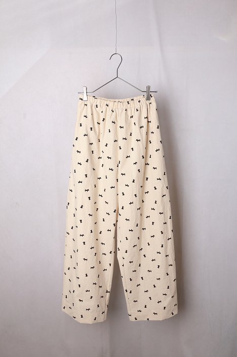 R&D.M.Co-｜TIGHTLY PACKED COTTON RELAX GUM PANTS（Terrier
