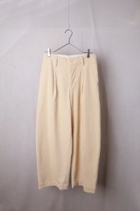 HandwerkerHW wide trousers - CorduroyOff White