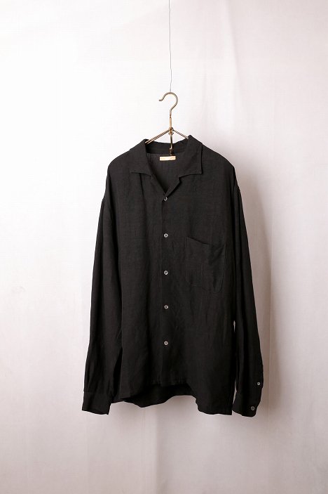 LAMOND｜OPEN COLLAR LINEN SHIRT（2color）｜通販 - ソコノワ