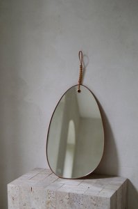 Kamaro'anWoven Pebble Mirror 45