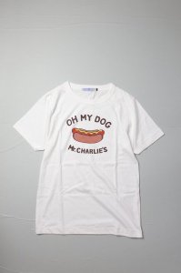 R&D.M.Co-MEN'S OH MY DOG T-SHIRTwhite