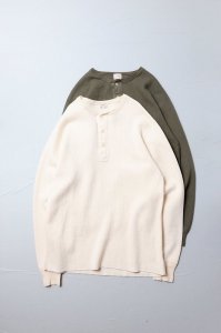 <img class='new_mark_img1' src='https://img.shop-pro.jp/img/new/icons8.gif' style='border:none;display:inline;margin:0px;padding:0px;width:auto;' />LOOP&WEFT / CLASSIC ROYAL RIB KNIT HENLEYNECK THERMAL