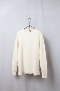 LOOP&WEFTCLASSIC ROYAL RIB KNIT CREWNECK THERMAL