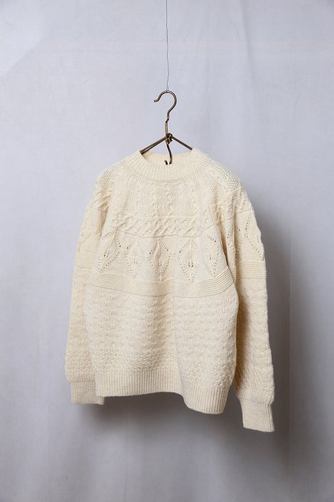 ASEEDONCLOUD｜Sankayo cable knit P/O｜通販 - ソコノワ
