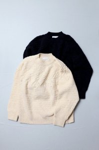 ASEEDONCLOUDSankayo cable knit P/O2color