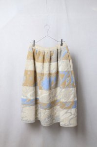 HIKARU NOGUCHISPEECH BUBBLE SKIRTCream