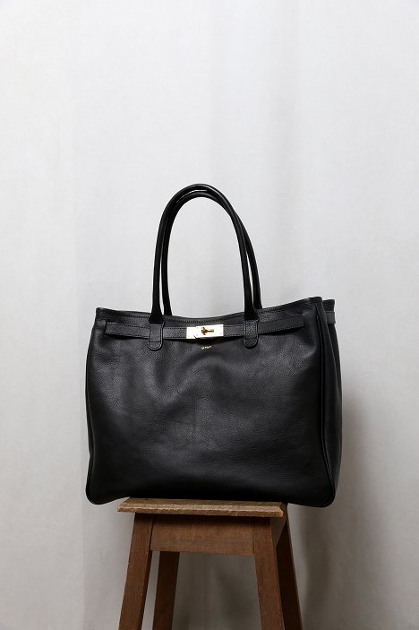 M53.（エムゴーサン）ルポール タンニンレザーバック（Black）通販