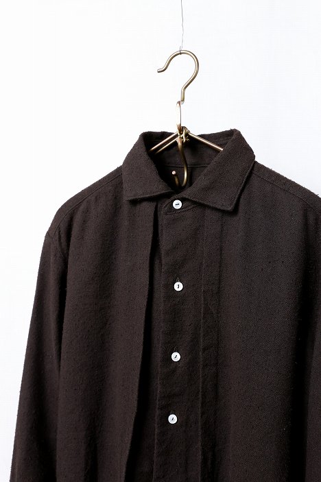 工房西谷｜Shirts Dress（Browm）unisex｜通販 - ソコノワ
