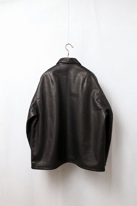 【カウチポテト】semoh セモー　LeatherZIPblouson semoh（セモー）｜Horse Leather Jacket（Black）｜通販 - ソコノワ