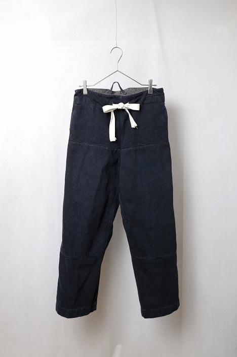 工房西谷｜Work Trousers MK02 黒染改変（Black）｜通販 - ソコノワ