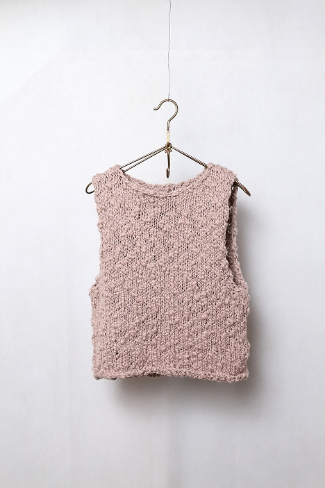 【新品未使用】ENOF（イナフ）china knit 02サイズ NIDO（ニド）CANDELA TOP（Mink,Black）｜通販 - ソコノワ