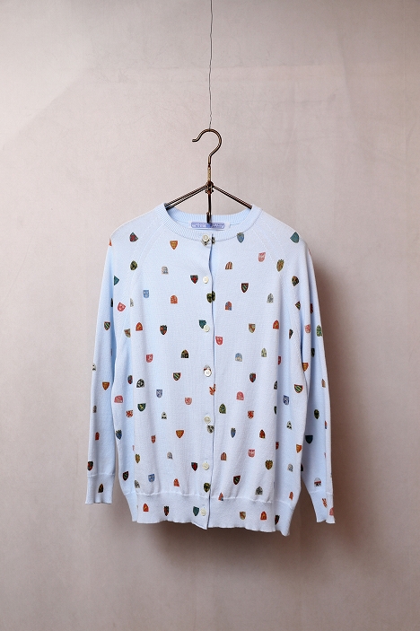 R&M Co.オールドマンズテーラー圧縮ニットカーディガン R&D.M.Co-/OLDMAN'S TAILOR オールドマンズテーラー PILE KNIT