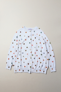 <img class='new_mark_img1' src='https://img.shop-pro.jp/img/new/icons8.gif' style='border:none;display:inline;margin:0px;padding:0px;width:auto;' />R&D.M.Co-COAT OF ARMS CARDIGANSaxladies
