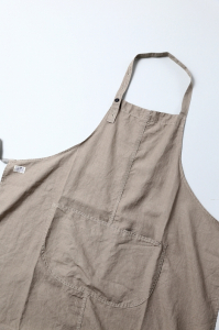 CUMO エプロン クリーム色 ポケット付き CUMO エプロン クリーム色 ポケット付き