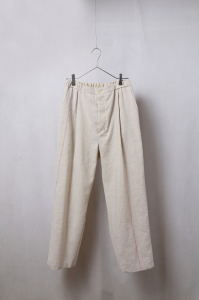 <img class='new_mark_img1' src='https://img.shop-pro.jp/img/new/icons8.gif' style='border:none;display:inline;margin:0px;padding:0px;width:auto;' />n.VBKLWool Stripe EASY STRAIGHT PANTSNaturalmens