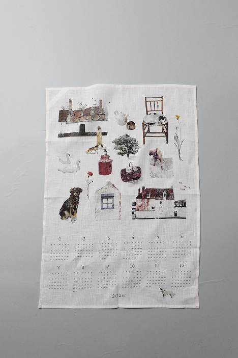 ヨンリーンページ fog linen work｜MISATO OGIHARA 2026リネンカレンダー｜通販 - ソコノワ