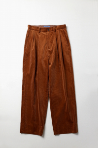 <img class='new_mark_img1' src='https://img.shop-pro.jp/img/new/icons8.gif' style='border:none;display:inline;margin:0px;padding:0px;width:auto;' />semohCorduroy 2 Tuck PantsBrownmens