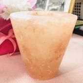 天然ヒマラヤ岩塩 キャンドルスタンド