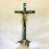ラメ仕様十字架卓上(高さ19cm)