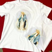《選べる２サイズ》無原罪の聖母マリア　半袖シャツ