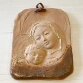 聖マリア母子壁掛けハンドメイド