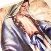 聖母マリア掛布毛布100×130