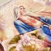 聖母マリア掛布毛布