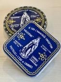 ルルドの水で作った飴『パスティーユ』Pastilles Lourdes 角缶