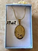 メダイつきネックレス ステンレス