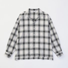 <img class='new_mark_img1' src='https://img.shop-pro.jp/img/new/icons13.gif' style='border:none;display:inline;margin:0px;padding:0px;width:auto;' />OPEN COLLAR CHECK SHIRTS