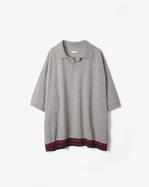 <img class='new_mark_img1' src='https://img.shop-pro.jp/img/new/icons13.gif' style='border:none;display:inline;margin:0px;padding:0px;width:auto;' />INDIAN COTTON KANOKO BIG POLO SHIRT