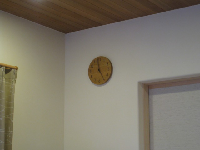 ユーザーレビュー　木の時計０１１
