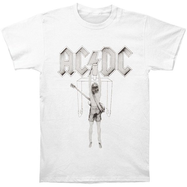 AC/DC Flick Of The Switch Wht, Tシャツ - バンドＴシャツ専門店GARAPA-GOS(ガラパゴス)  バンドＴシャツやメタルＴシャツ、アメコミＴシャツやグッズ等の通販専門店