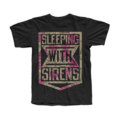 SLEEPING WITH SIRENS Floral Logo