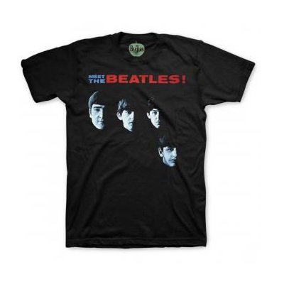 BEATLES Meet the Beatles, Tシャツ - バンドＴシャツ専門店GARAPA-GOS(ガラパゴス)  バンドＴシャツやメタルＴシャツ、アメコミＴシャツやグッズ等の通販専門店