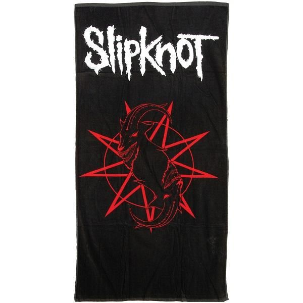 slipknot logo beach towel バンドグッズ ビーチタオル バンドT