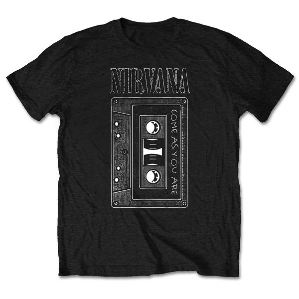 NIRVANA Come As You Cassette Sk, Tシャツ - バンドＴシャツ専門店