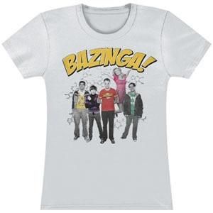 Big Bang Theory Bazinga Group Babydoll 映画tシャツ