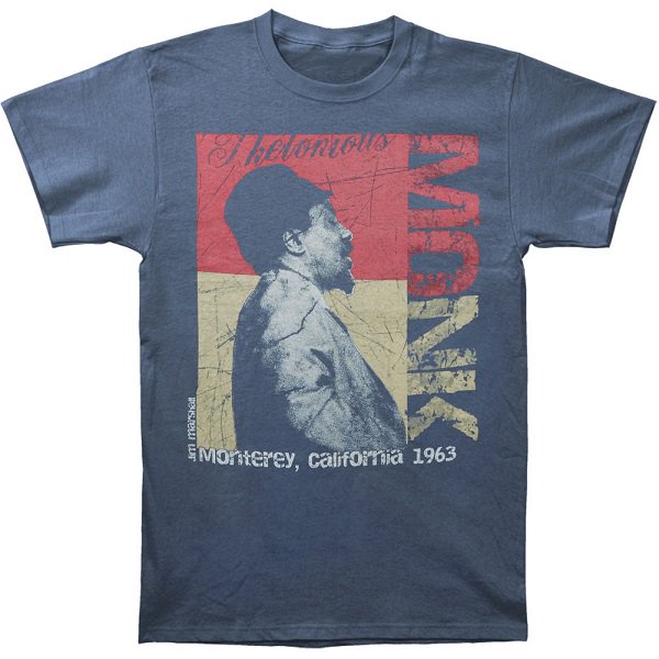 THELONIOUS MONK Monterey, Tシャツ - バンドＴシャツ専門店GARAPA-GOS ...