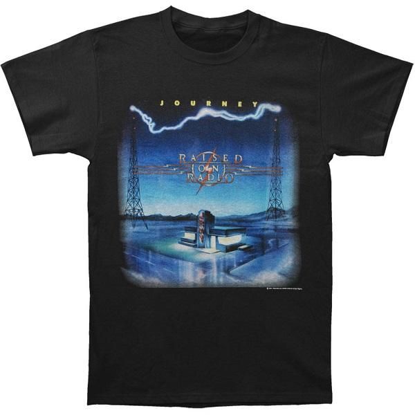 Journey raised on radio t shirt Clearance