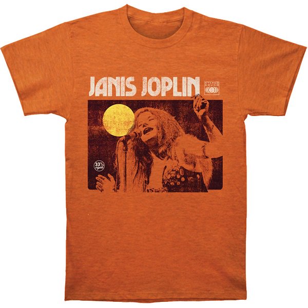 JANIS JOPLIN Singing, Tシャツ - バンドＴシャツ専門店GARAPA-GOS