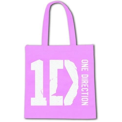 One Direction Eco Bag Pink Logo バンドグッズ エコバッグ バンドｔシャツ専門店garapa Gos ガラパゴス バンドｔシャツやメタルｔシャツ アメコミｔシャツやグッズ等の通販専門店