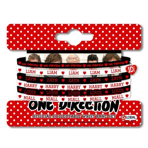 ONE DIRECTION Gummy Band Set Phase 3, バンドグッズ（リストバンド） -  バンドＴシャツ専門店GARAPA-GOS(ガラパゴス) バンドＴシャツやメタルＴシャツ、アメコミＴシャツやグッズ等の通販専門店