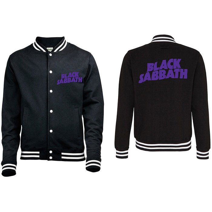 BLACK SABBATH Wavy Logo With Back Printing, ロングTシャツ - バンドTシャツ専門店GARAPA