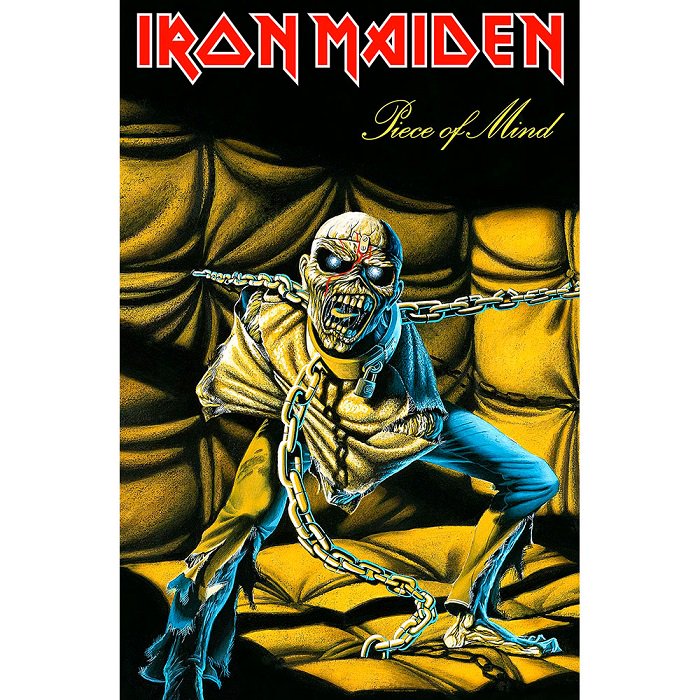 IRON MAIDEN PIECE OF MIND 未使用ポスター